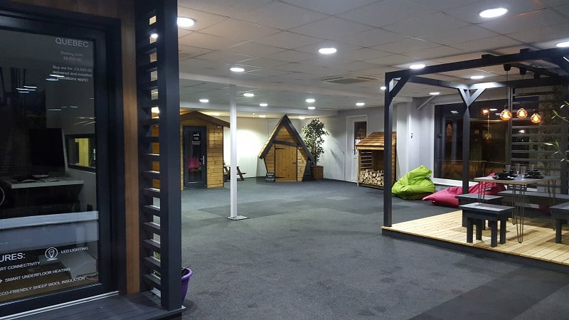 Roseberry Cabins new showroom on Ullswater Business Park