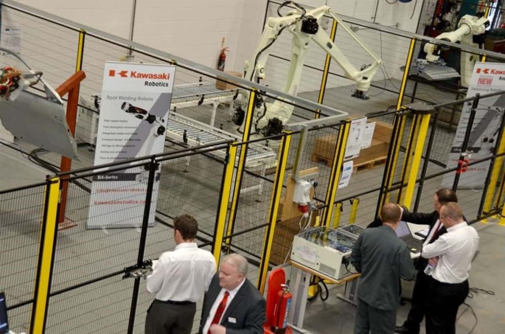 Delkia, in Egremont, is working on a robotics project with Kawasaki