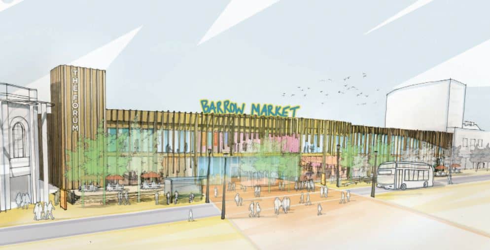 Design for Barrow's indoor market