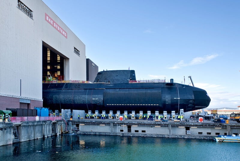 97m long, 7,400 tonne Audacious emerging into public view ahead of her launch