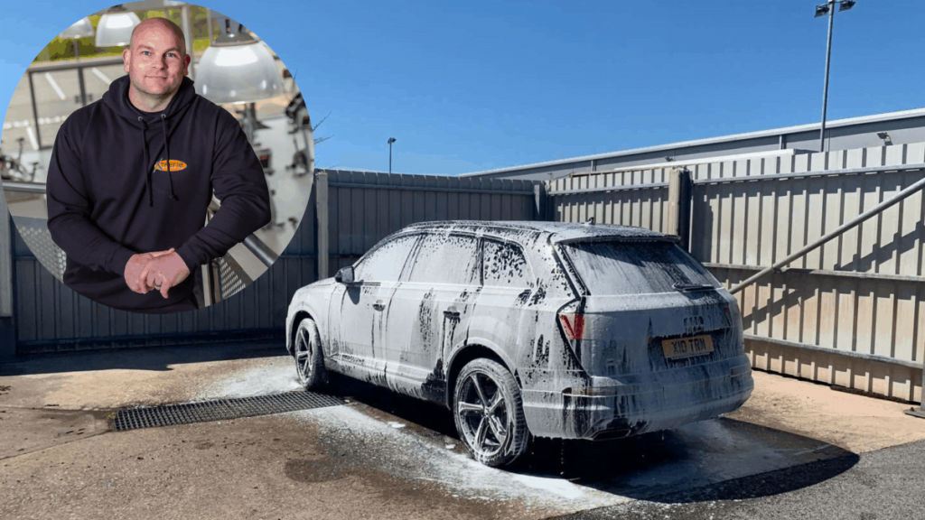 Lee Butterworth, of Xtreme Fitness, is launching a car wash 
