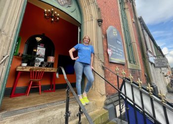 Ursh Stevens outside Rockit Home in Carlisle