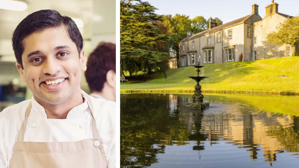 Antony helped Farlam Hall Hotel near Brampton to recruit Michelin-starred Hrishikesh Desai.