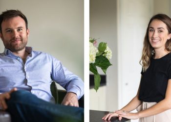 Niall Mellonie and Marta Pawlik, founders and directors of Laik.