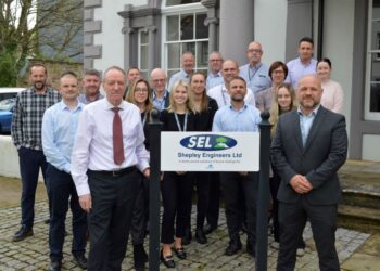 Employees of Shepley Group, Whitehaven, whose companies are joining Sellafield’s Programme and Project Partners.