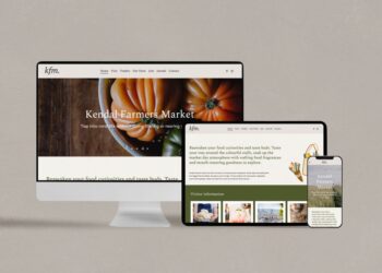 Kendal Farmers Market's new website