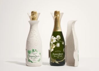 The firm’s eco-design gift wrap packaging for the Perrier-Jouët Belle Epoque 'Cocoon' bottle scooped two of the award wins.