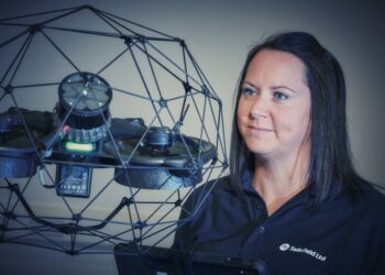 Amanda Smith, head of Sellafield Ltd’s UAV team.