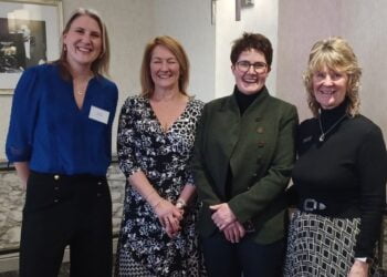 Laura Cadman, Margaret Irving, Amy Bateman and Nina Oxley