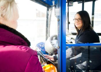 Stagecoach Jade Ullyart a driver, mentor and CPC instructor. Picture: JENNY WOOLGAR PHOTOGRAPHY