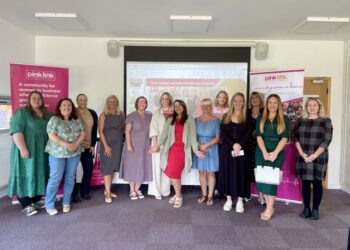 Women at a Pink Link networking event.