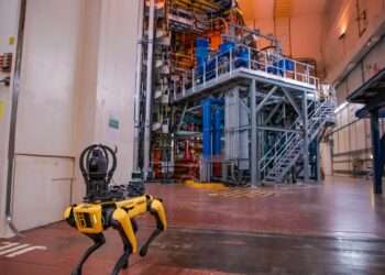 Autonomous SPOT Deployment in JET Torus Hall