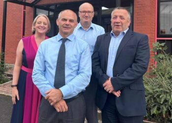 Lindsay Farrer, Ian Thompson, Andrew Liddle and Stuart Farrer