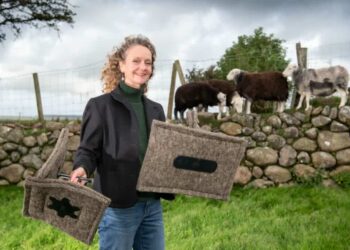Sally Phillips, of Chimney Sheep
