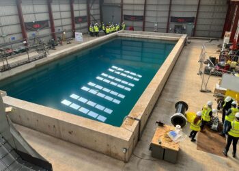 The Deep Recovery Facility can hold 1.2 million litres of water.
