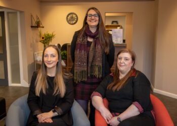 Hayley Miller, Eilish Ferry-Kennington and Sarah-Lyn Strong