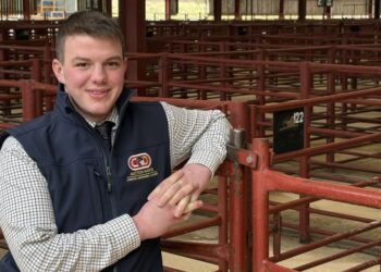 Joe Conley has started as a trainee auctioneer at C&D Auction Marts at Longtown Mart