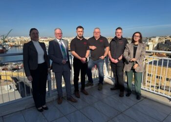 Representatives from Forth meet with delegates from the Maltese government in Malta