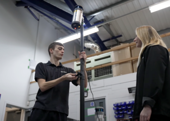Joe Moore and Rosie Richardson from Createc with Situate tech
