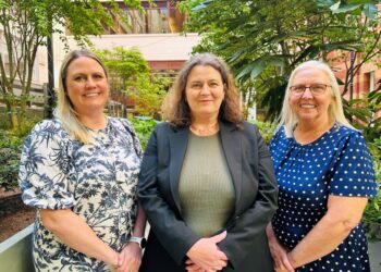 Claire Pattison from Manchester Metropolitan University, Ruth Hailwood fromMade Smarter and Dr Ann Mulhaney from the University of Salford