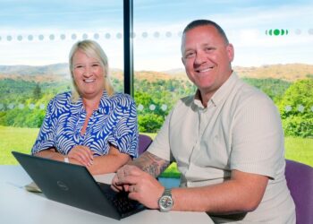 Sue Barnard, of British Business Bank and Joe O’Connor, of FW Capital.