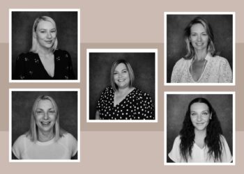 Eden Goldie, Susan Thurston, Lauren Blades, Katrina Orchard and Ruby Jones