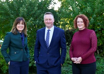 Samantha Charlton Colin Bateman and Jo Ritzema