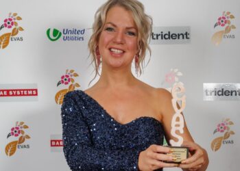 2025 Enterprise Vision Awards Family Business Winner Mel Walmsley of Lakes Sandwiches
