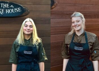 Alice Metcalfe and Natasha Bull have secured roles as trainee chefs at Wild Boar Estate