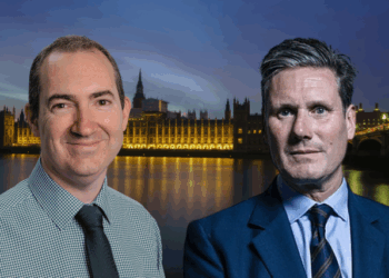 Paul Hornby and Sir Keir Starmer