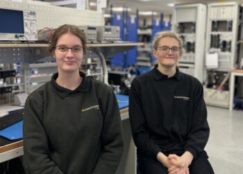 Summer Doran and Ollie Lunn at Like Technologies