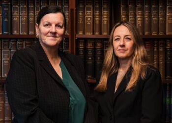 Wendy Wharton and Justine Allen