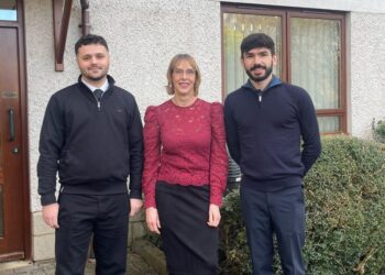 Tyreece Barrett, Christine Chapman and Jed Capstick who have joined Brown & Co's Kendal office.