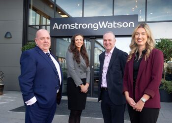 Murray Greig, Charlotte Fletcher, Glyn Jenkinson and Fiona Durham of Armstrong Watson