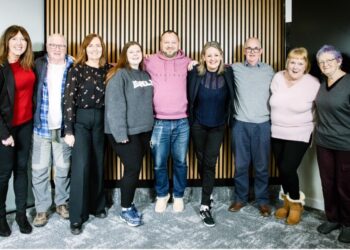 Above: SLH Housing & Communities Committee members - From left to right Charlie, Geoff, Alison, Chelsea, Karl, Pam, Peter, Sue & Pauline.